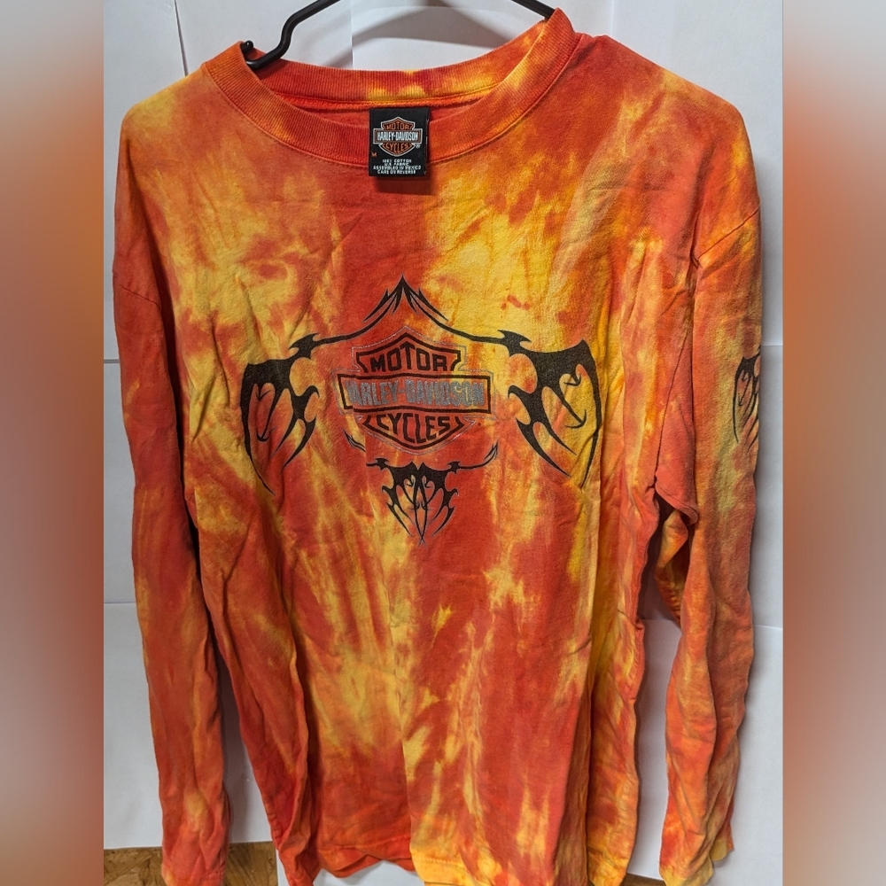 Men Harley Davidson long sleeve shirt